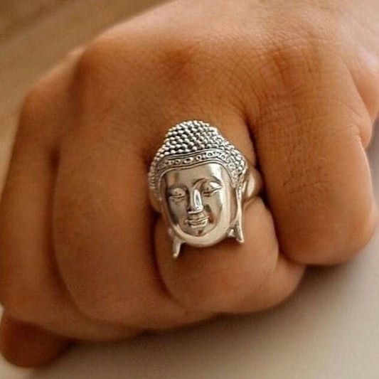 Buddha statment Ring:  Meditation  spiritual jewelry