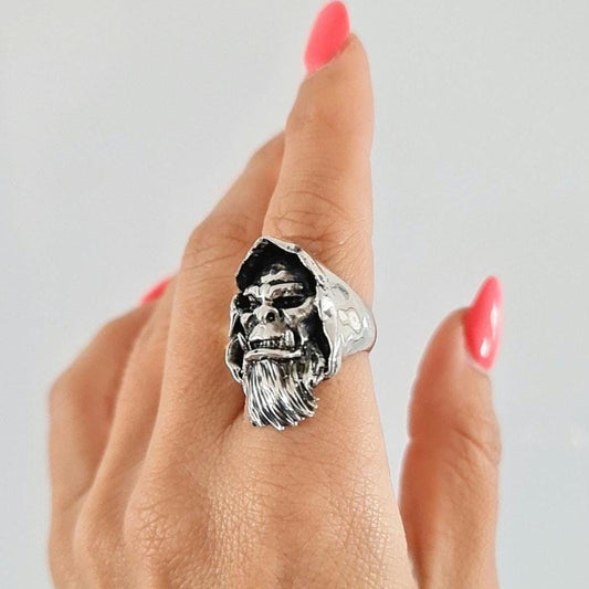 World of Warcraft Ring, 925 Sterling Silver   - Blizzard Fan's collection Gothic-inspired Wow Ring