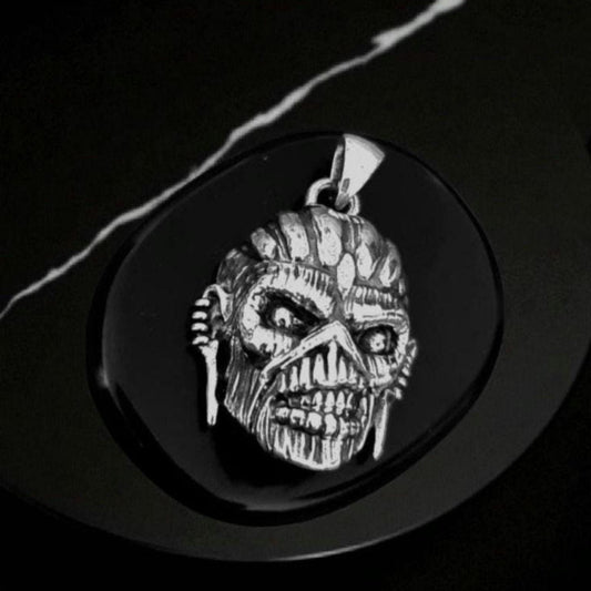 IRON MAIDEN BOOK OF SOULS EDDIE Pendant - 925-Sterling Silver