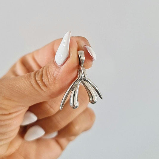 Clitoris Pendant  Handcrafted 925 Sterling Silve- clítoris pendenciero - Klitoris-Hängeklitoris