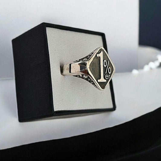 Outlaw Biker Ring - 925 Sterling Silver - MC Jewelry