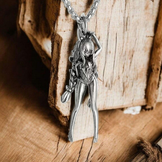 Bunny Girl Necklace : Braided Hair Cosplay Jewelry