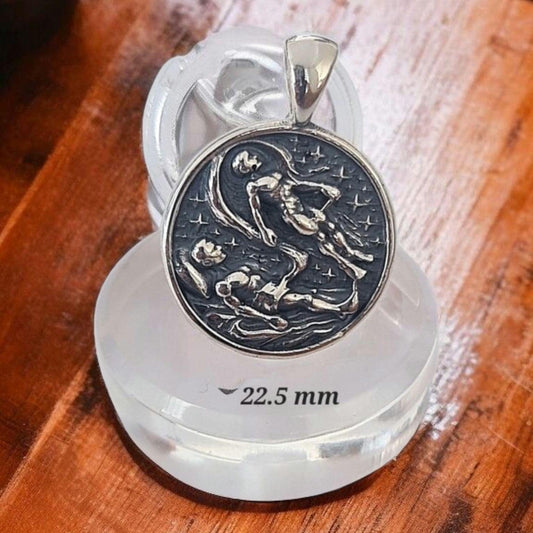 Astral Ascent  Pendant - 925 Sterling Silver Astral Projection Necklace