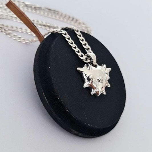 Spiked Heart Pendant | Love hurts | Handmade 925 Sterling Silver